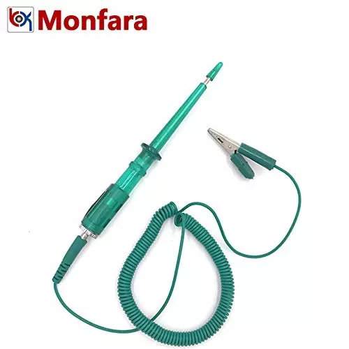 ATOZSHOP11 DIY Auto Vehicle Voltage Test Pen 6 V, 12 V, 24 V DC Gauge Light Lamp Detector Copper Tester