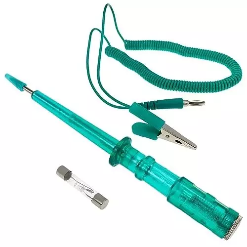 GENERIC Automotive Circuit Tester Green 6–24 V Battery Circuit Type 155 mm (6.1 inch) Length