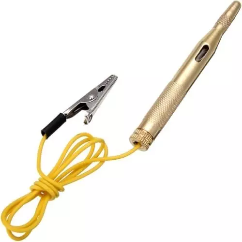 GENERIC Car Circuit Tester Kit DC 6-24 V Voltage Test Pen with Probe Clip Cable Tool