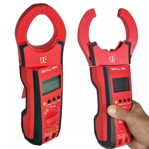 Rishabh Rish Clamp ES 1000 Digital AC Clamp Meter 1000 A 1000 V