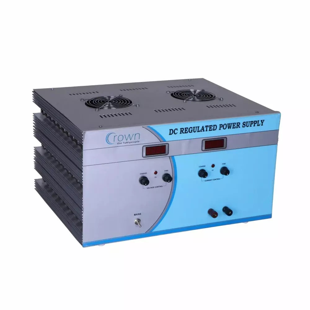 Crown 0 - 1 A DC Regulated Power Supply With Digital Meter 0-128 V, CES 510
