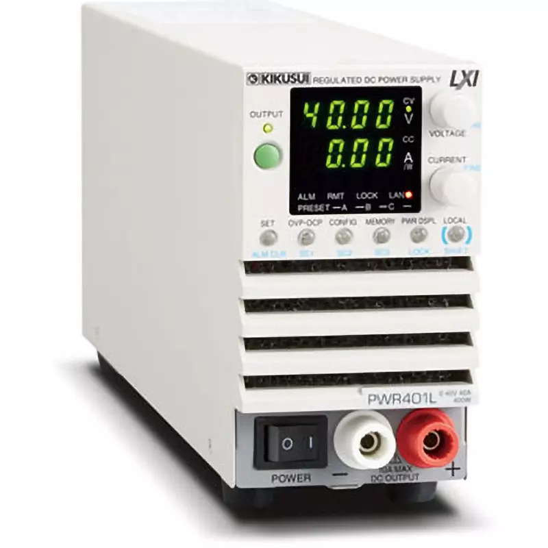 Kikusui Dc Power Supply 84 V/21 A(max) Setting Range 85 AC to 265 AC V Input Voltage Range, PWR401ML