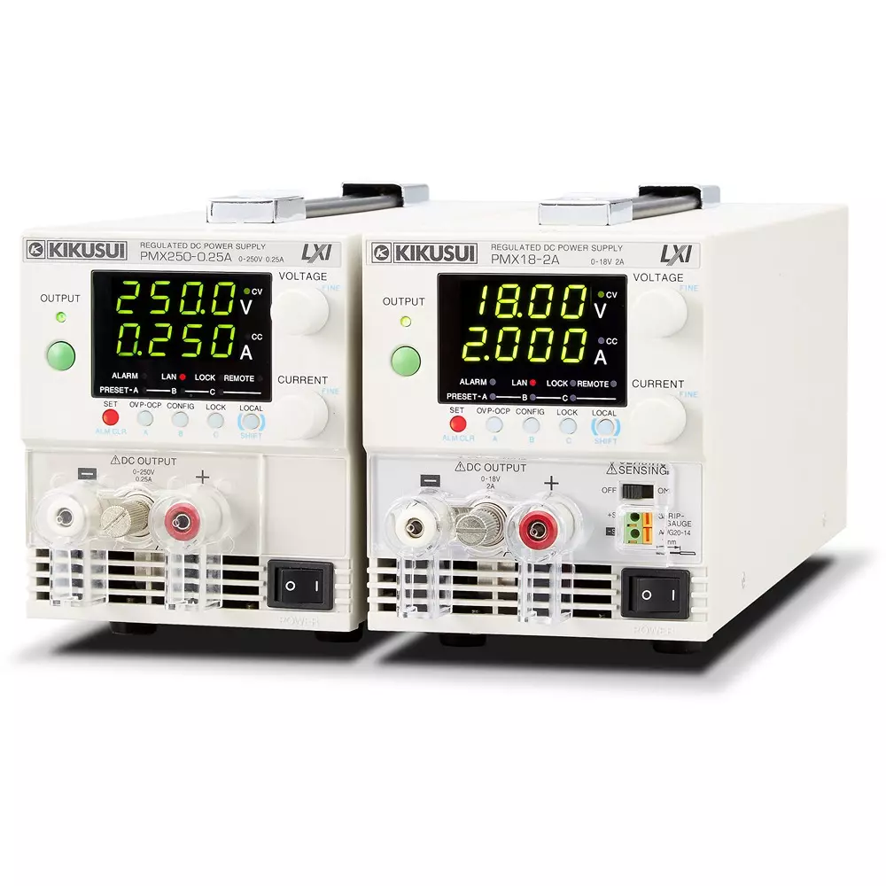 Kikusui DC Regulated Power Supply 0 V to 73.5 V/0 A to 1.05 A Setting Range ±10% V Input Voltage Range, PMX70-1A