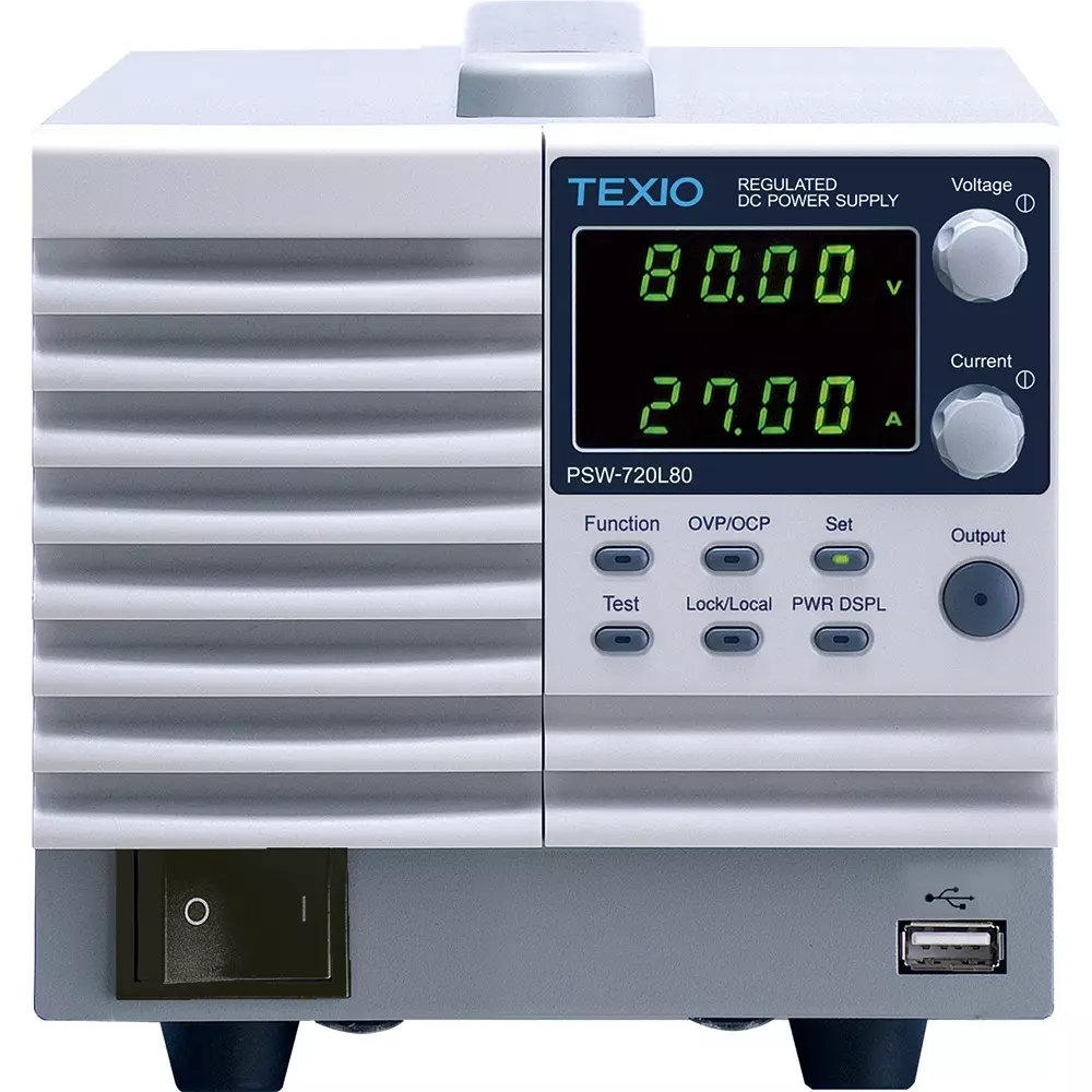 GW Instek DC Stabilized Power Supply 1000.0 VA Power Consumption 720 W Rated Power 72 A Output Current, PSW-720L30A