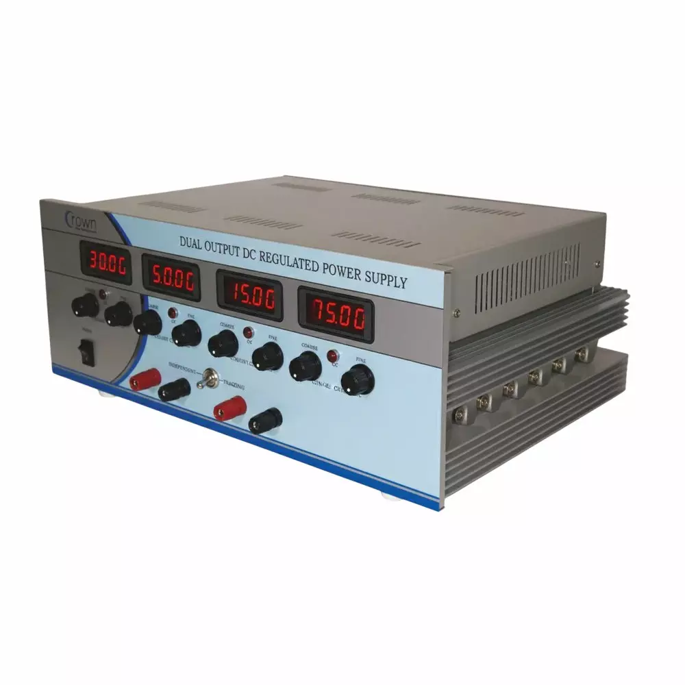 Crown 0 - 1 A Dual Output DC Related Power Supply With Digital Meter 0 - ± 300 V, CES 611