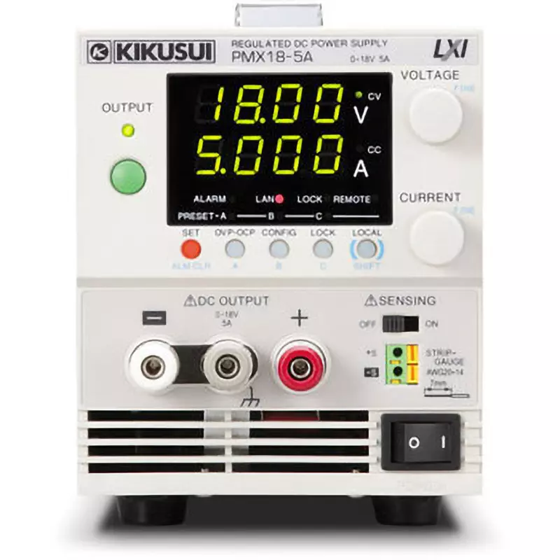 Kikusui DC Stabilized Power Supply 0 V to 262.5 V/0 A to 0.263 A Setting Range ±10% V Input Voltage Range, PMX250-0.25A