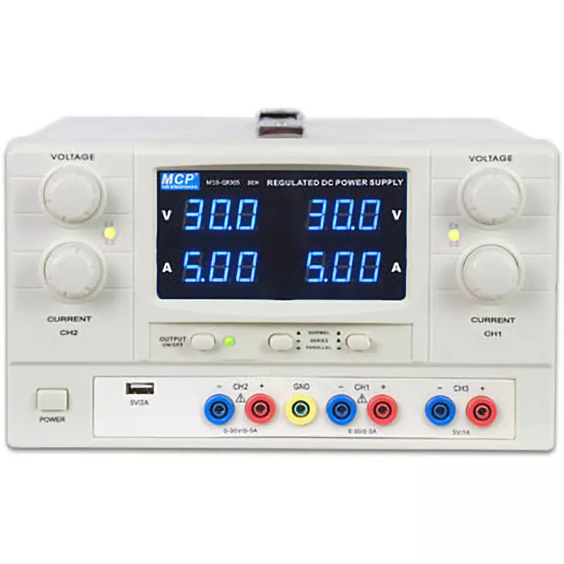 MCP Stabilized Power Supply 0 to 60 Output Voltage 0 to 6 Output Current, M10-QR303