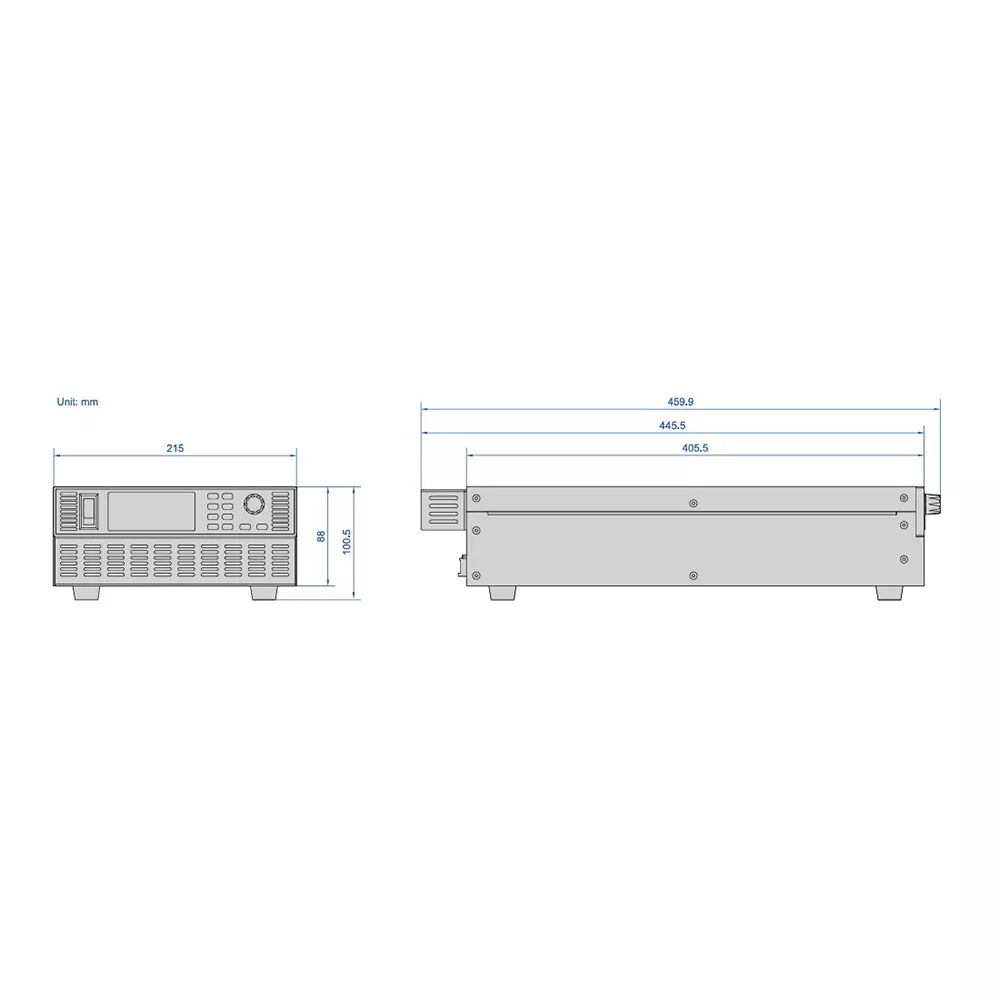 Insize High Power DC Power Supply 0-60 V, 9917-FC3K62