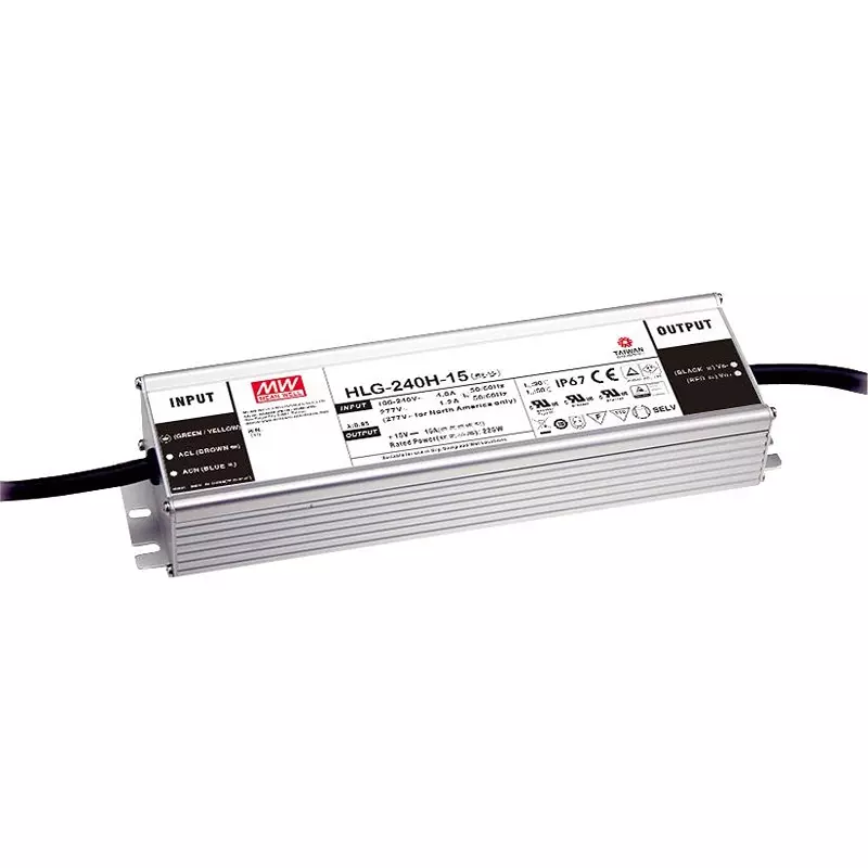 Mean Well Led Driver Psu, AC-DC, 48V, 5A, HLG-240H-48