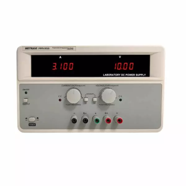Metravi 3 Channel Programmable DC Power Supply Optional USB, RS232 Interface, PRPS-3010-3