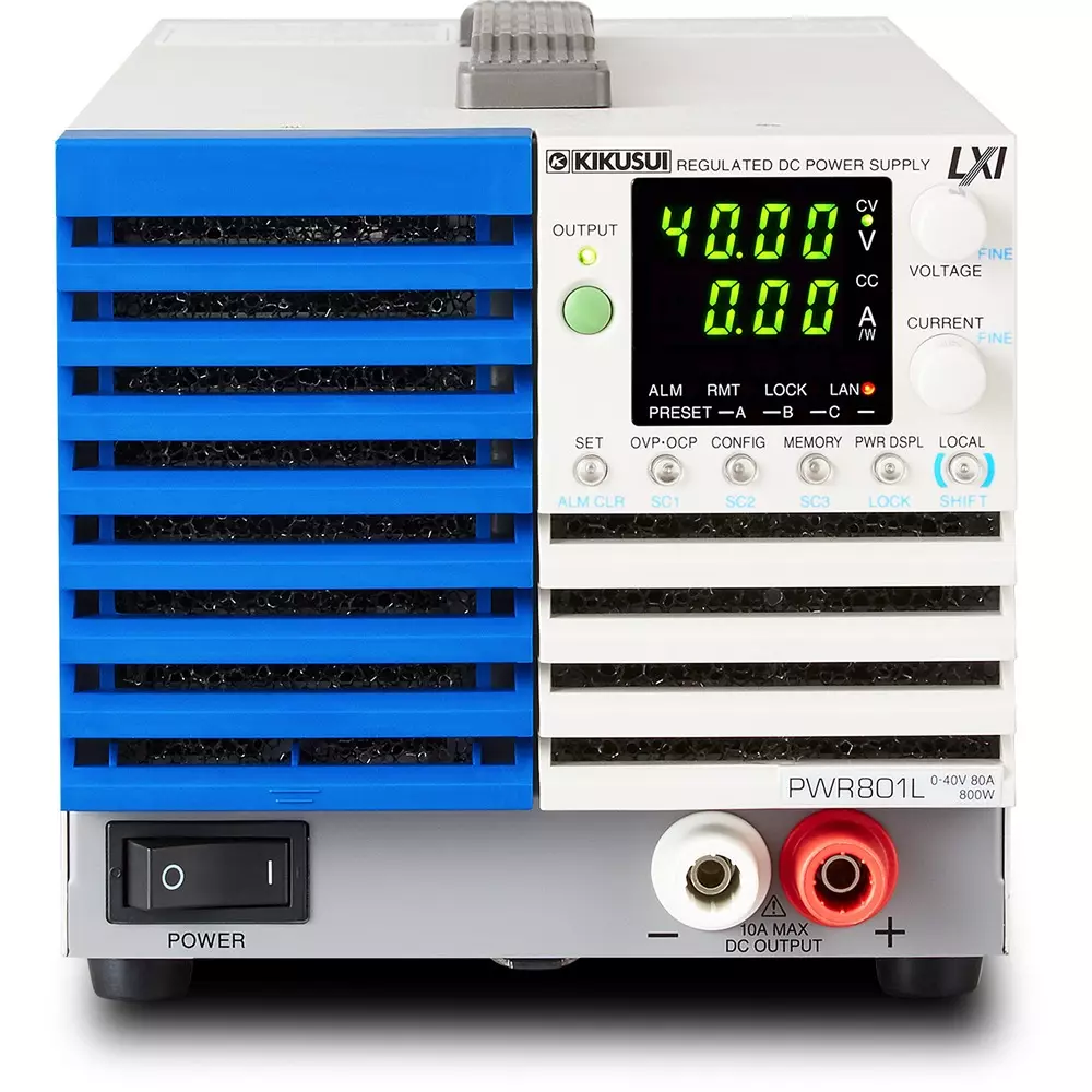 Kikusui Dc Power Supply 682.5 V/3.885 A(max) Setting Range 85 AC to 265 AC V Input Voltage Range, PWR801H