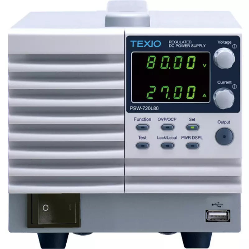 GW Instek DC Stabilized Power Supply 1000.0 VA Power Consumption 720.0 W Rated Power Output, PSW-720L80A