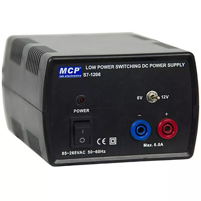 MCP Stabilized Power Supply 6, 12 Output Voltage 6 Output Current -72 Power, S7-1206
