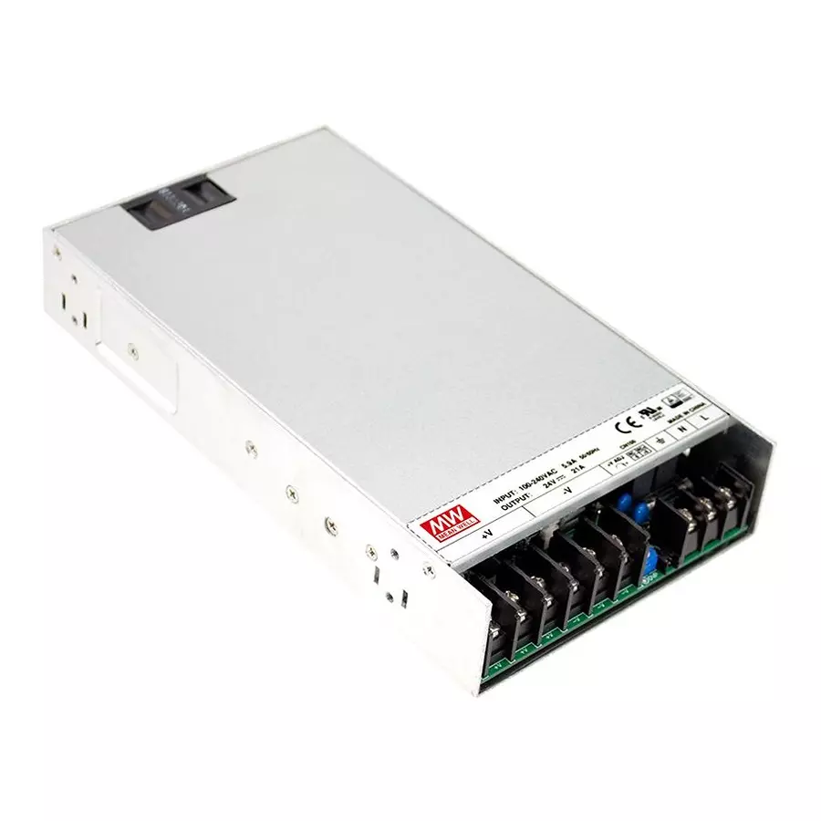 Mean Well Power Supply, AC-DC, 5V, 90A, RSP-500-5