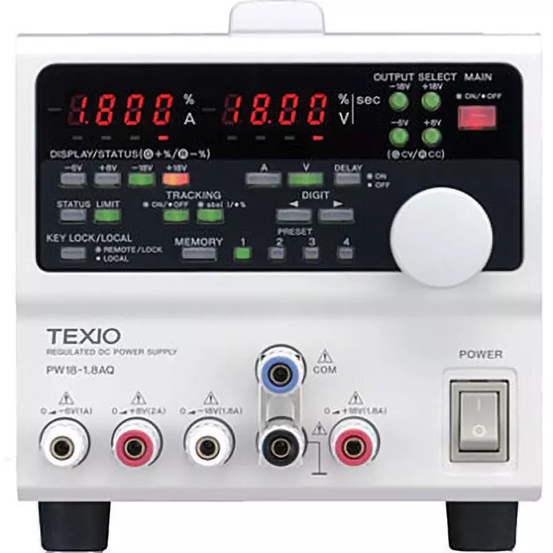 GW Instek DC Stabilized Power Supply AC 100/115/200/230 V Power Supply Voltage, PW36-1.5ADP