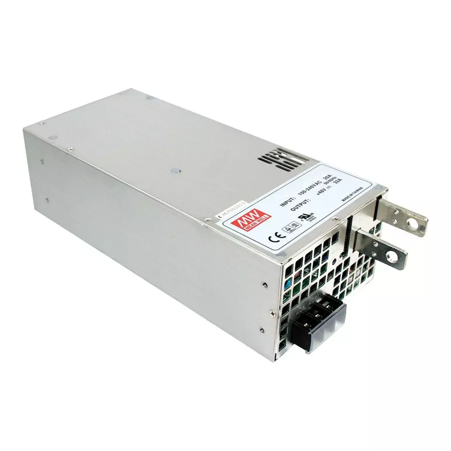 Mean Well Power Supply, AC-DC, 24V, 63A, RSP-1500-24