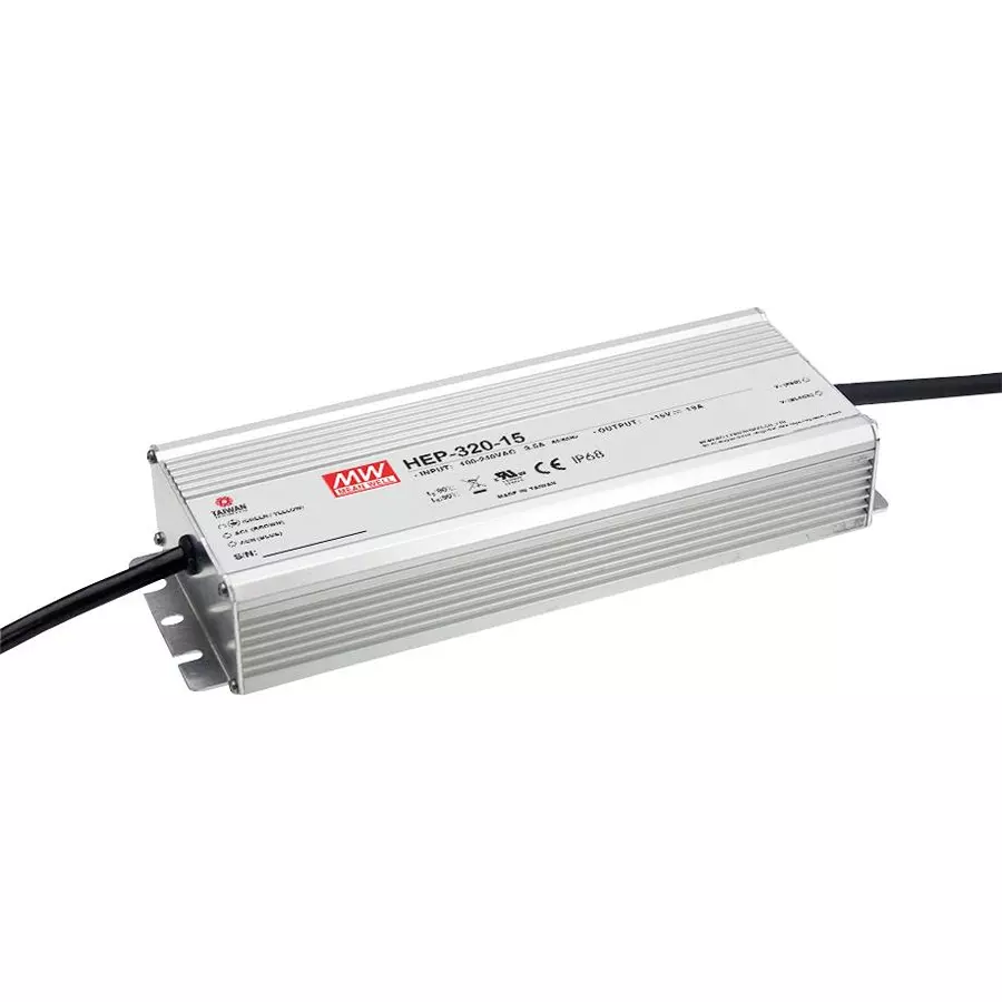 Mean Well Power Supply, AC-DC, 12V, 22A, HEP-320-12A