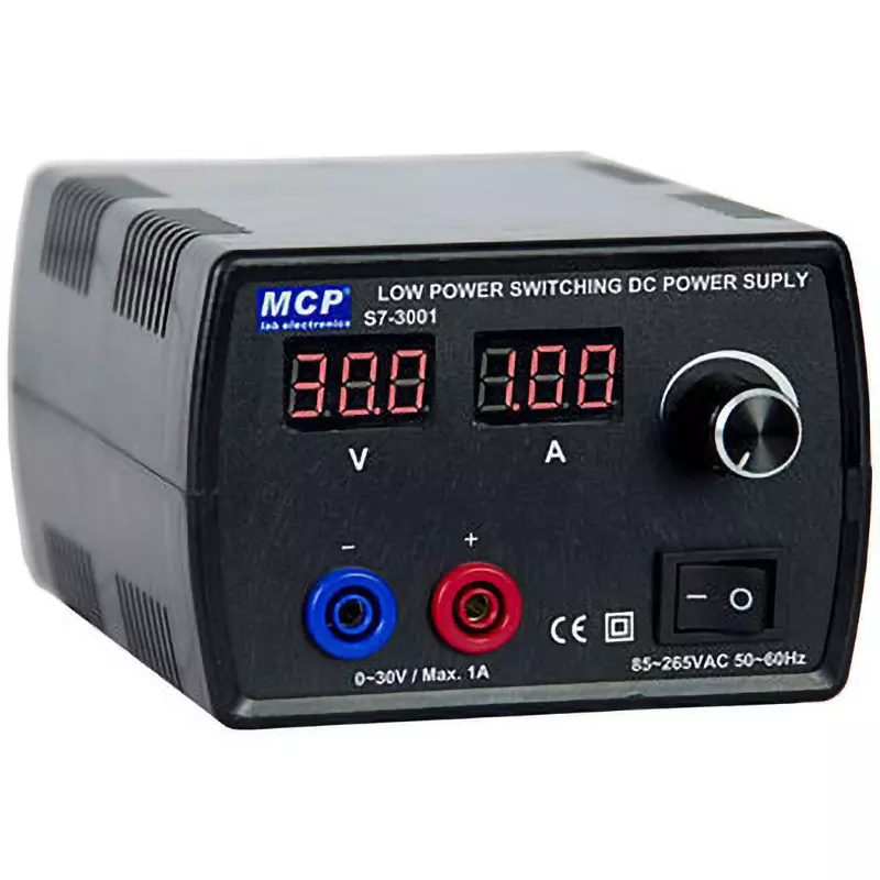 MCP Stabilized Power Supply 0 to 30 Output Voltage 1 Output Current -30 Power, S7-3001