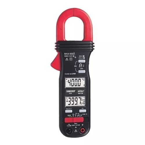 KUSAM-MECO 3-3/4  Digits Average sensing Digital Clampmeter 4000 counts, KM 2799