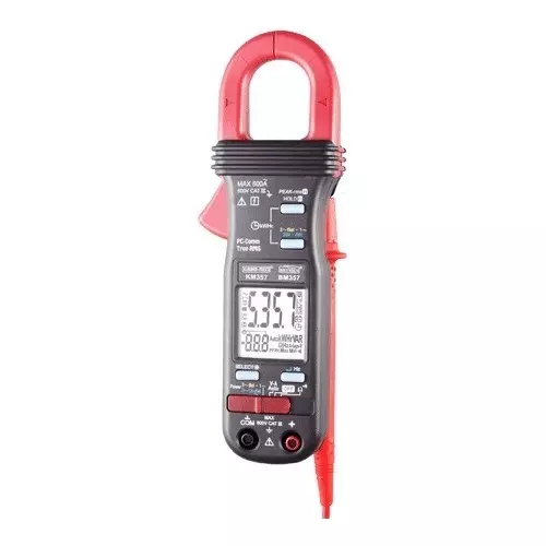 KUSUM-MECO 3 Phase True RMS Power Clamp On Meter With kWHr Recording Function & PC Interface, KM 357