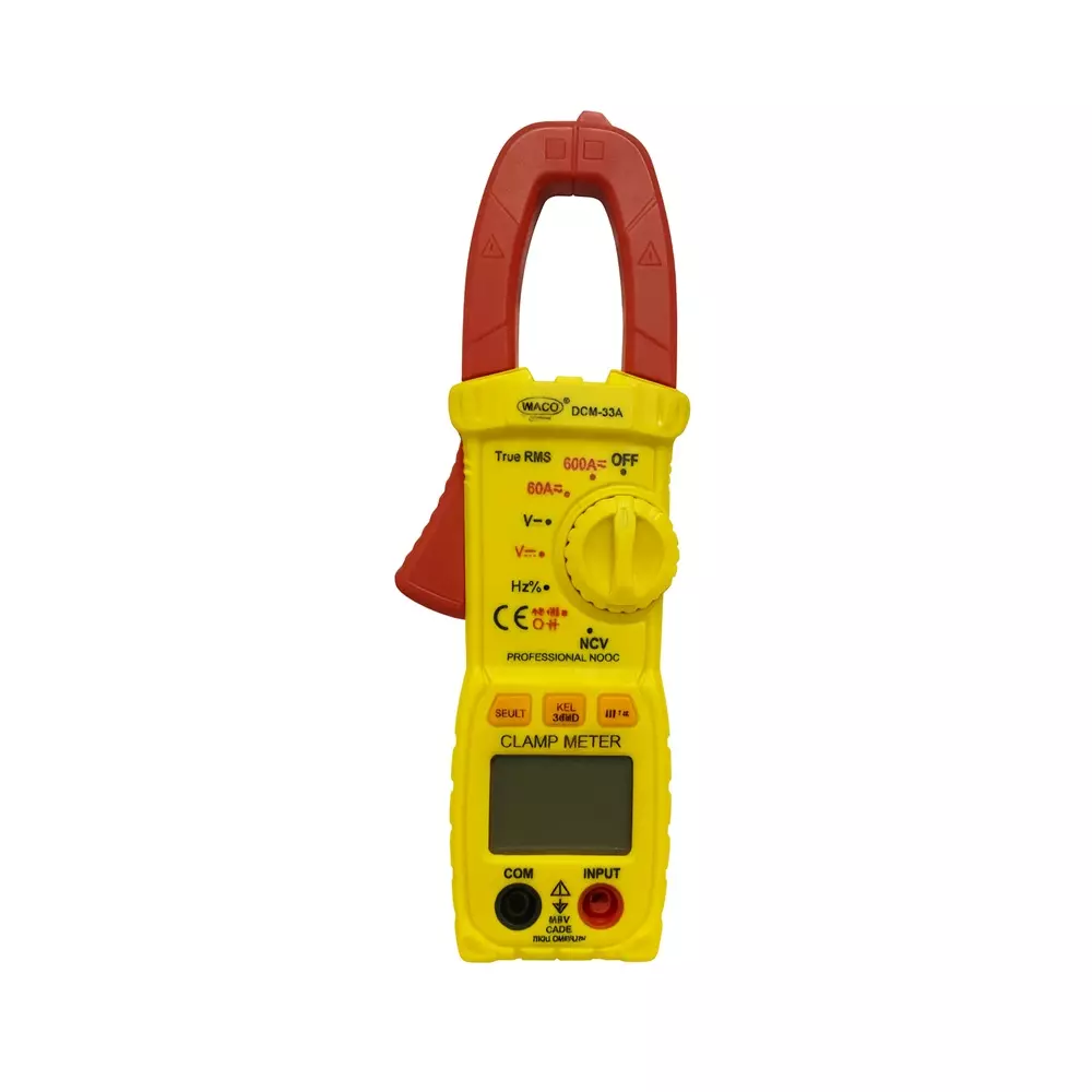 Waco Digital Clamp Meter 600 mV to 600 V DC 60-600 Amp DC, DCM-30A
