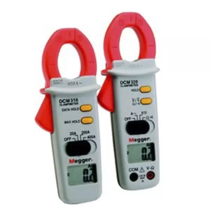 Megger DCM320 Clamp Meter, Max Current 400A ac CAT III 600V With UKAS Calibration, 1000-304