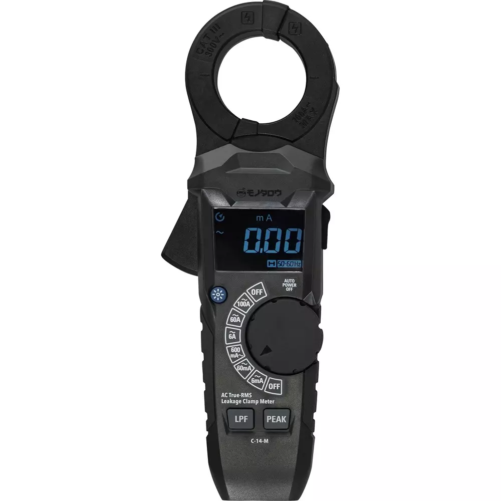 MonotaRO Leakage Current Clamp Meter, 6-Range RMS Type, 13577561
