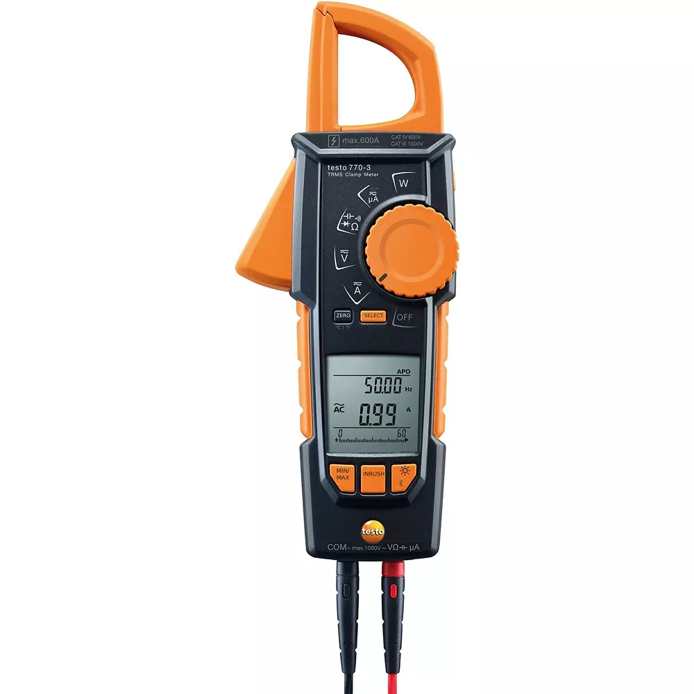 testo-clamp-meter-1000-volts-ac-voltage-1000-v-dc-voltage-600-a-ac-current-0590-7703-02