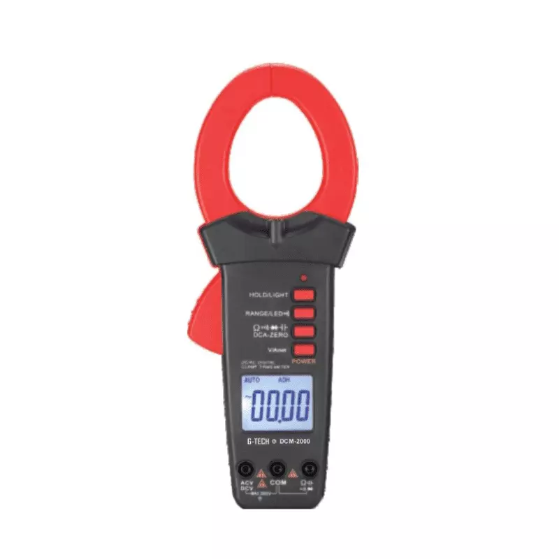 G-Tech Auto Range TRMS Digital Clamp Meter 1999 Display Count ` 2 to 2000 V DC Voltage, DCM 2000 TRMS