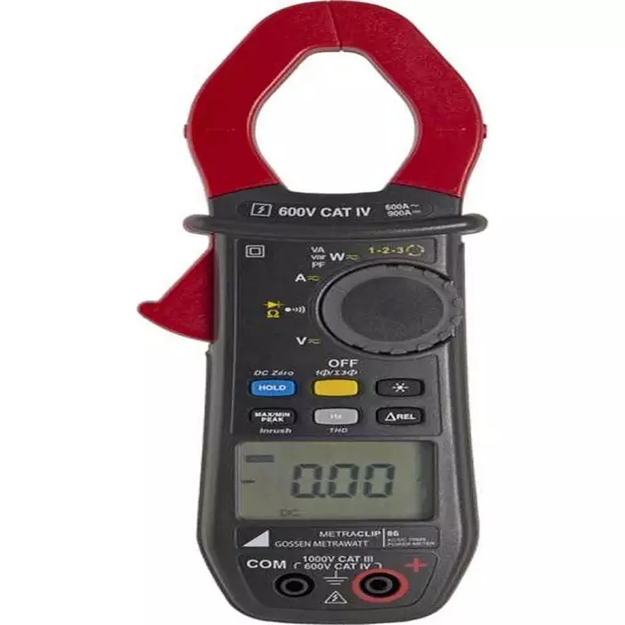 GOSSEN METRAWATT METRACLIP 86 Clamp Meters 900A dc MaxCurrent 600A ac, M312K