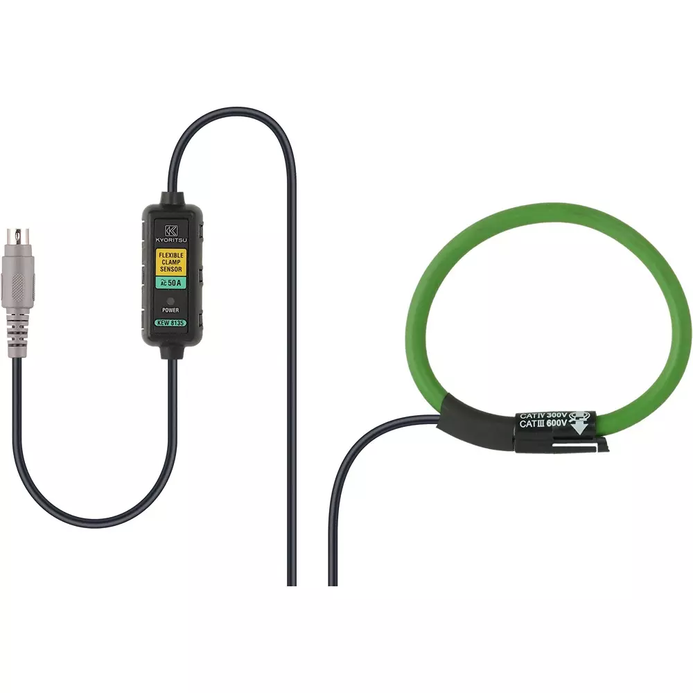 Kyoritsu Clamp Sensor -10 to 50 ℃ Operating Temperature Range AC 50 Rated Current, KEW8135