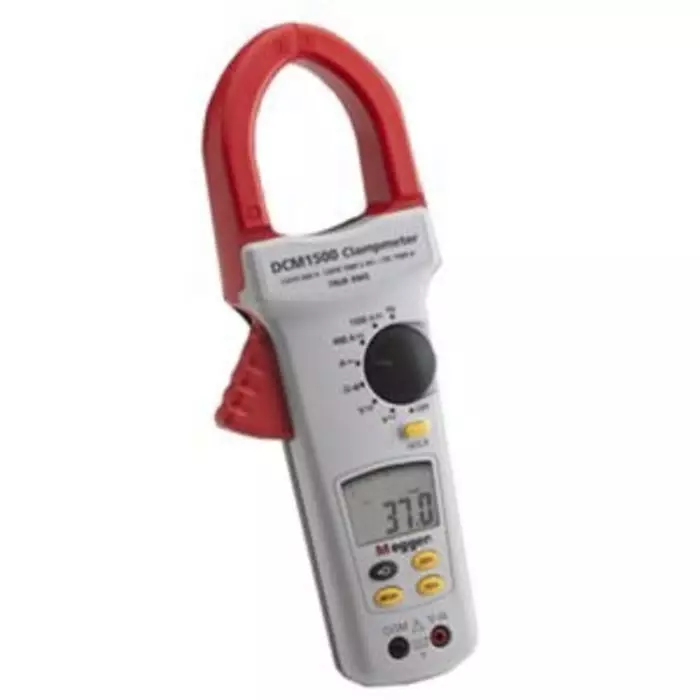Megger DCM1500 Clamp Meter, 1500A dc, Max Current 1500A ac CAT IV With RS Calibration, 1005-572