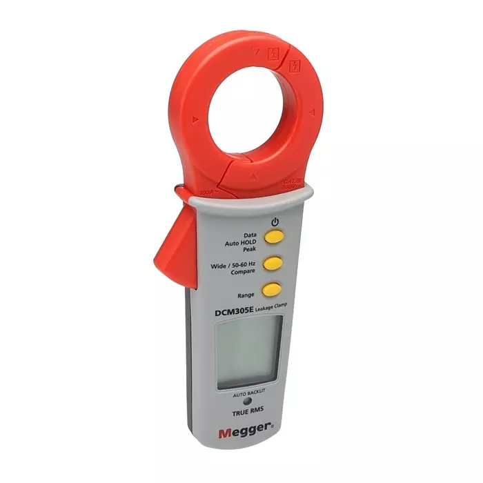 Megger DCM305E Clamp Meter, Max Current 100A ac CAT III 300V With RS Calibration, 2009-574