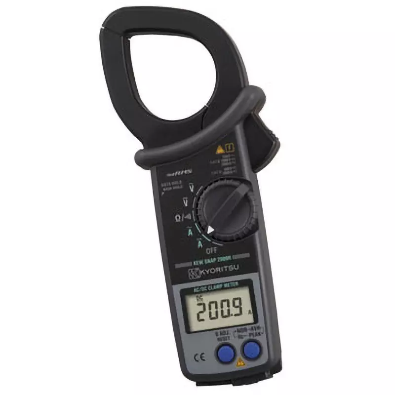Kyoritsu Clamp Meter AA batteries R6 (1.5 V) x 2 Power Supply About 10 minutes Automatic Power Off, KEW2009R