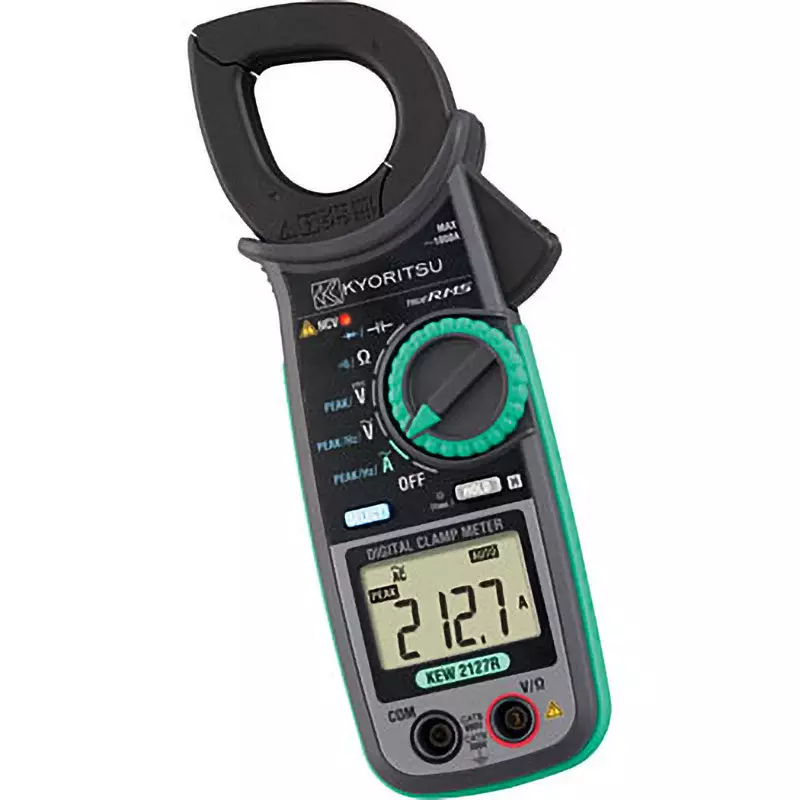 Kyoritsu Clamp Meter AAA batteries R03 / LR03 (1.5 V) x 2 Power Supply (Max) AC1000 Measuring Current, KEW2127R