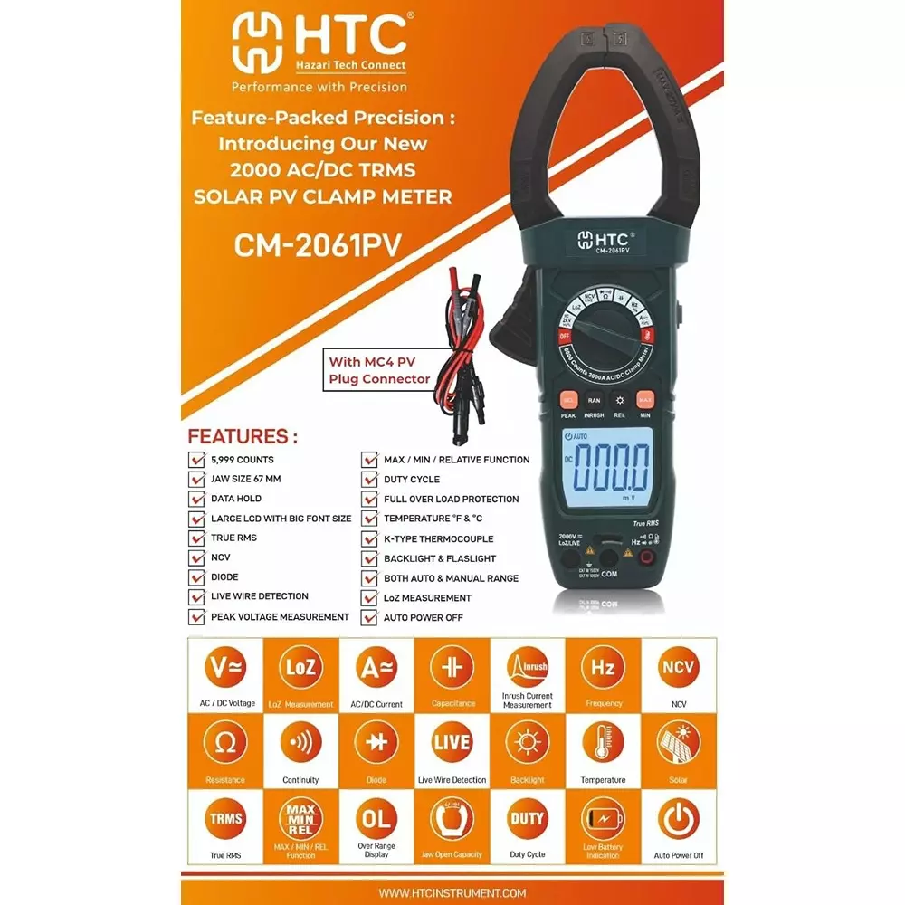htc-clamp-solar-meter-true-rms-2000-v-acdc-voltage-100-mf-capacitance-2000-a-acdc-current-10-mhz-frequency-cm-2061pv