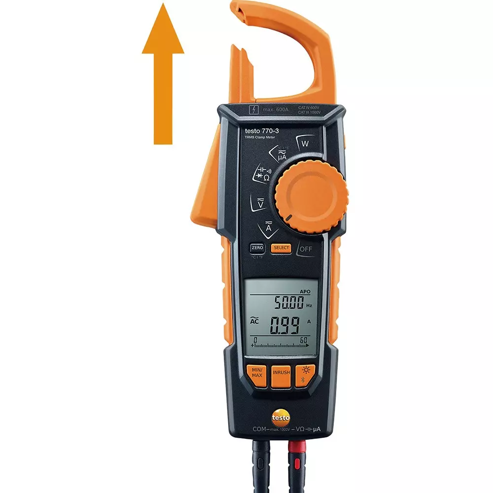 testo-clamp-meter-set-1000-volts-ac-voltage-1000-v-dc-voltage-600-a-ac-current-0590-7703-03