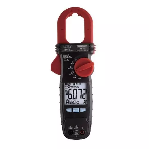 KUSAM-MECO 3-5/6 Digits AC+DC True RMS Digital Clampmeter 6000 counts Amptip Function, KM 078