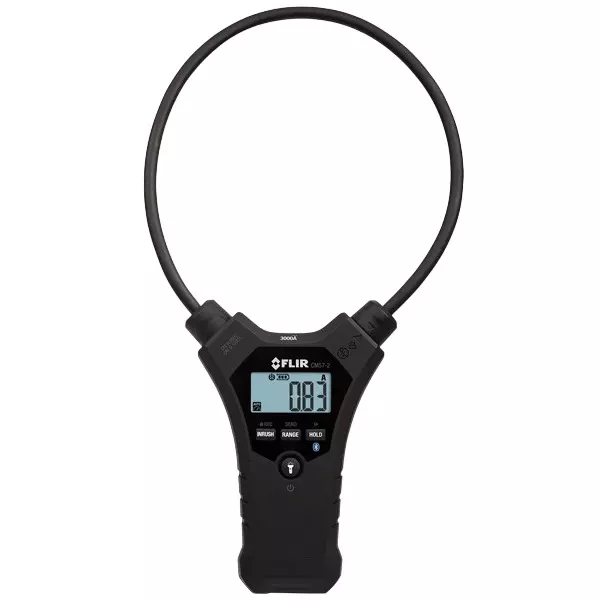 FLIR Flexible Clamp Meter 30-3000 Amp Range 45-500 Hz Sine Wave Bandwidth, FLIR CM57-2