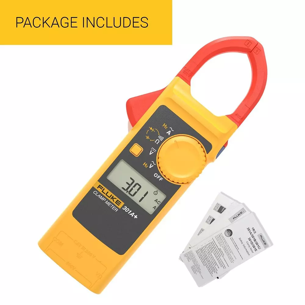 fluke-digital-clamp-meter-6000-counts-lcd-display-400-a-range-01-a-resolution-and-2--5-accuracy-301a