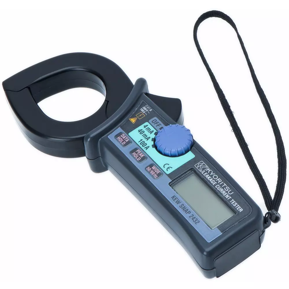 Kyoritsu Clamp Meter 20 to 1 K Hz Frequency Range AAA battery R03 (1.5 V) x 2 Power Supply, MODEL2432