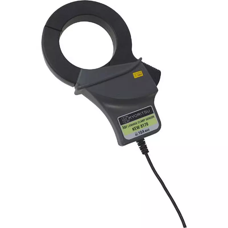 Kyoritsu Clamp Sensor AC 10 Rated Current AC 500 mV/AC 10 A(50 mV/A) Output Voltage, KEW8178