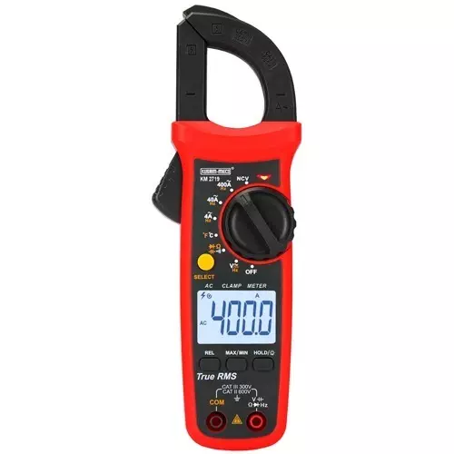 KUSAM-MECO 3-3/4 or 3-5/6 Digits  Digital Clampmeter 4000 or 6000 Counts, KM 2719