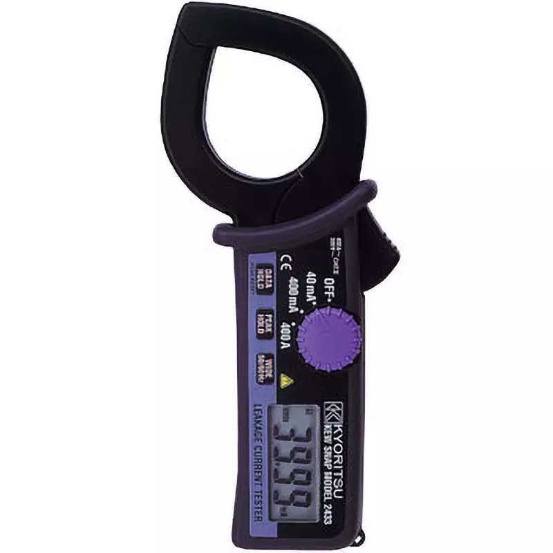 Kyoritsu Clamp Meter 20 to 1 k(40 to 1 k：400 A) Hz Frequency Range AAA battery R03 (1.5 V) x 2 Power Supply, MODEL2433