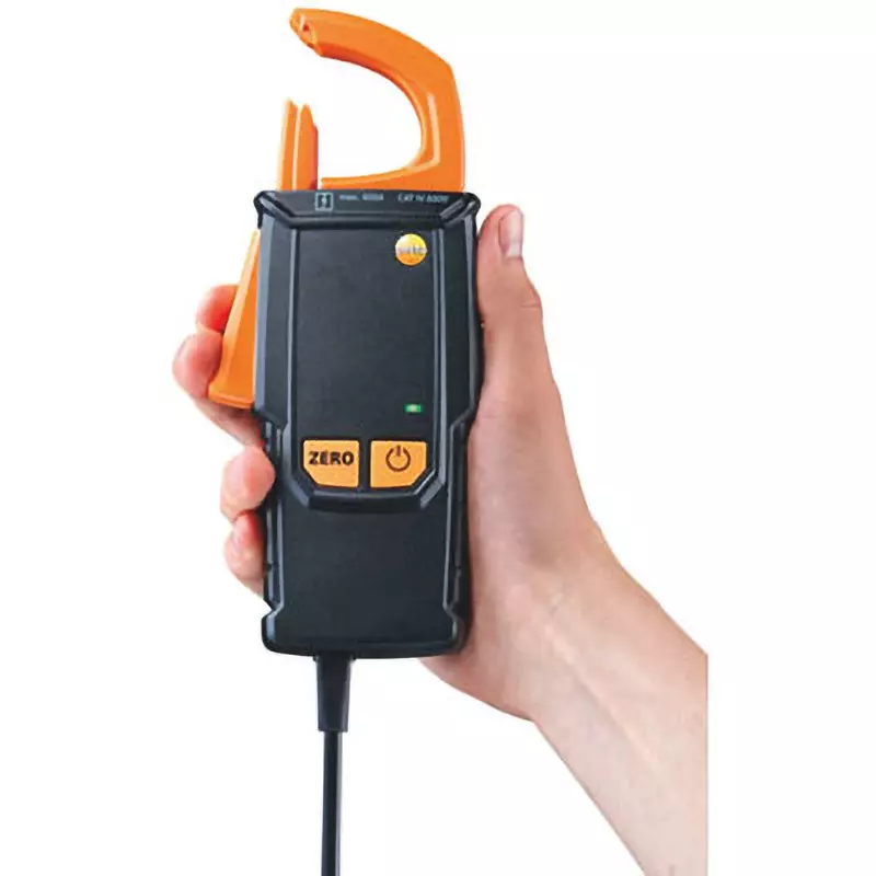 Testo Clamp Sensor Authorizations, T V：CE：CSA AAA batteriesx3 Power Supply IP40 Protection Class, 0590 0003