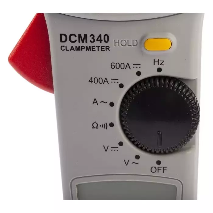Megger DCM340 Clamp Meter, 600A dc, Max Current 600A ac CAT III 600V, 1000-305