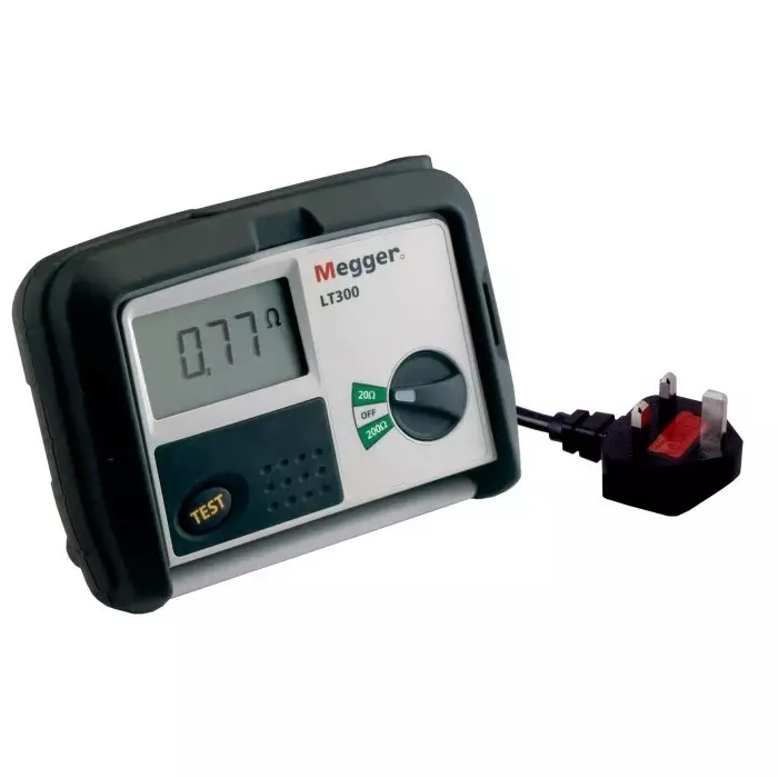 Megger Loop Impendance Tester 2 Wire 550V CAT IV RS Calibration, LT300-EN-BS