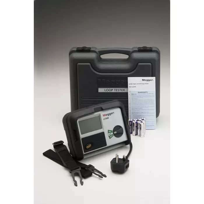 Megger Loop Impendance Tester 2 Wire 550V CAT IV UKAS Calibration, LT300-EN-BS