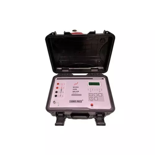 KUSAM-MECO 10A 4 ½ Digit Digital Micro Ohm Meter - KM-8500-10