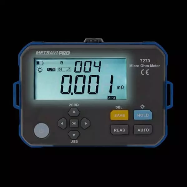 metravi-micro-ohms-meter-with-data-logging-and-0001-m--3000-k-measurement-range-pro-7270